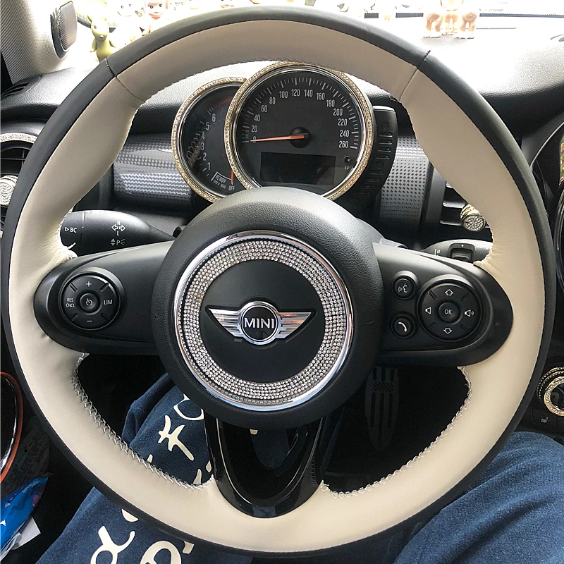 

Подходит для мини-медного кабриолета Clubman Countryman Paceman Roadste кожаный чехол рулевого колеса ручной работы