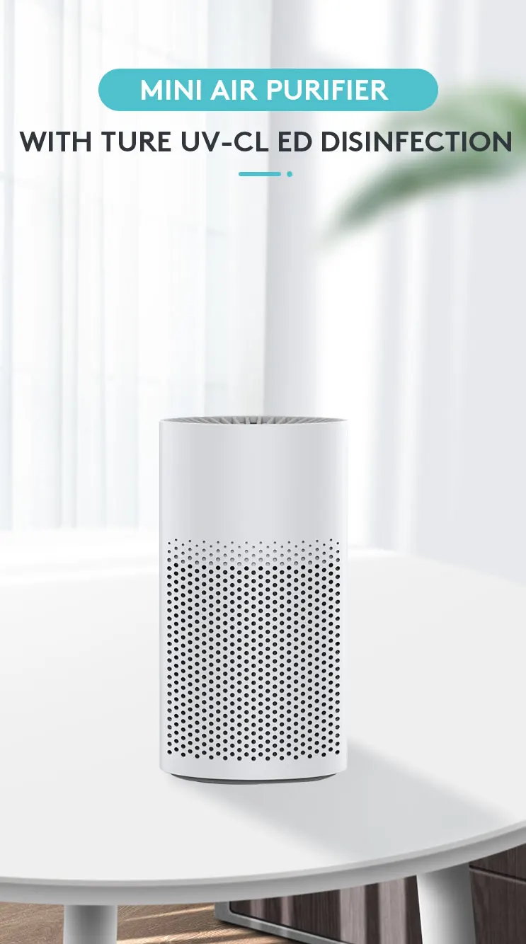 Portable App Controlled Air Purifier Kibeau