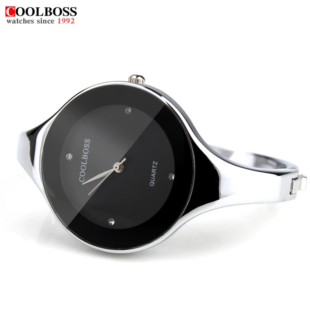 Новинка 2019 женские часы Coolboss роскошный бренд модные повседневные кварцевые