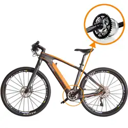 17,5 Дюймов Электрический горный Ebike 2 колесный электрический велосипед 250 Вт 36 В карбоновая рама портативный электроскутер samsung батарея