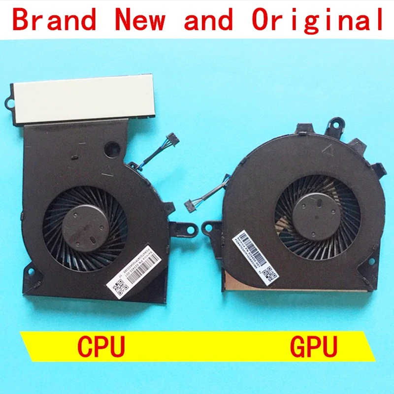 Ноутбук вентилятор охлаждения процессора кулер радиатор ноутбук для hp OMEN Pro 3plus gpu 15-CE007tx 15-CE008TX 15-ce511tx 15-CE199NR - Цвет: CPU AND GPU