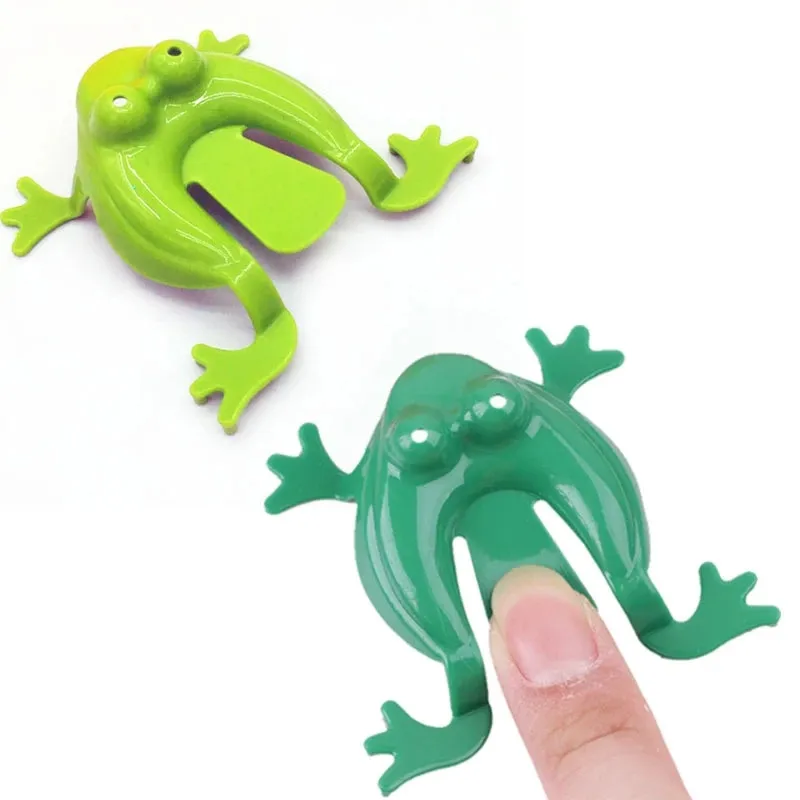 5/10 Pcs Jumping Frog Bounce Fidget Toys For Kids Novelty Assorted Stress Reliever Toys For Children Birthday Gift Party Favor 6