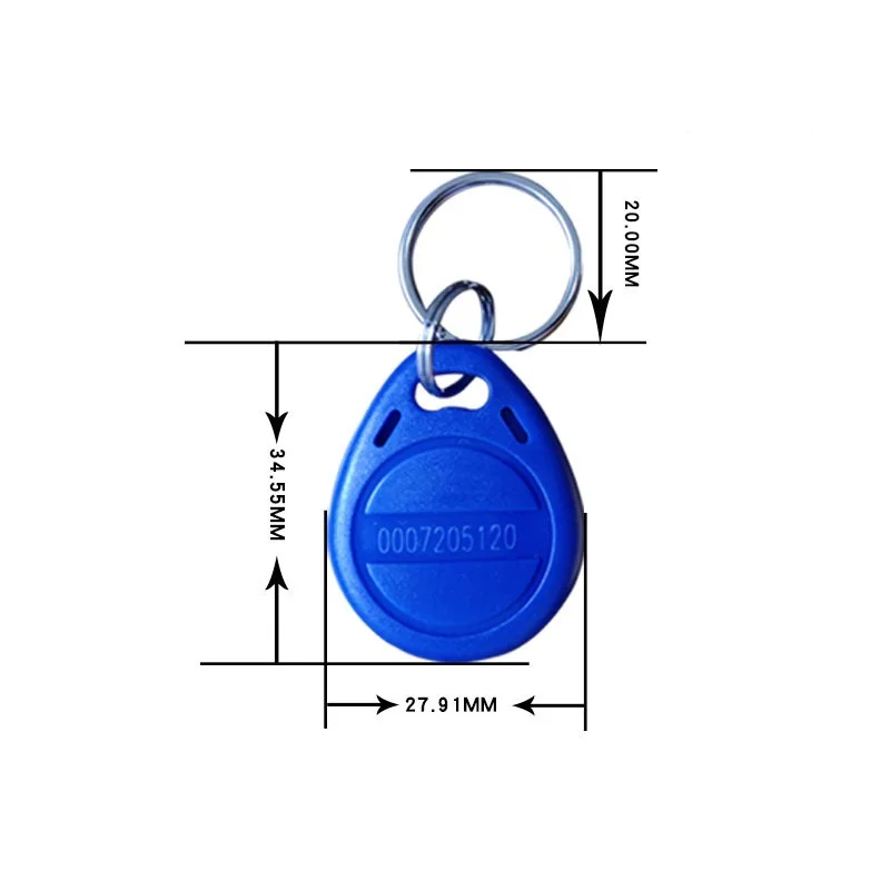 10 шт. RFID брелок карты тега ключ 125khz ID TK4100 EM4100 доступа Управление посещаемость