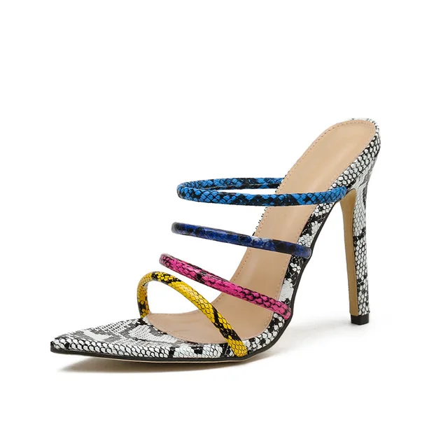 Summer Fashion 12.5cm Serpentine Gladiator Sandals Women Shoes Peep Toe  Cover Heel High Heels Sandals Party Pumps Size 35-42 - Women's Sandals -  AliExpress