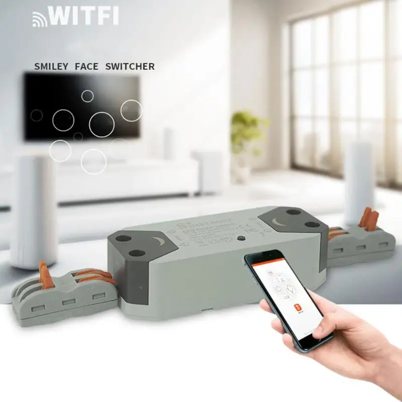 Интеллектуальный переключатель Wi-Fi выключатель настенный светильник переключатель смартфон приложение модуль дистанционного управления домашнее электрическое оборудование