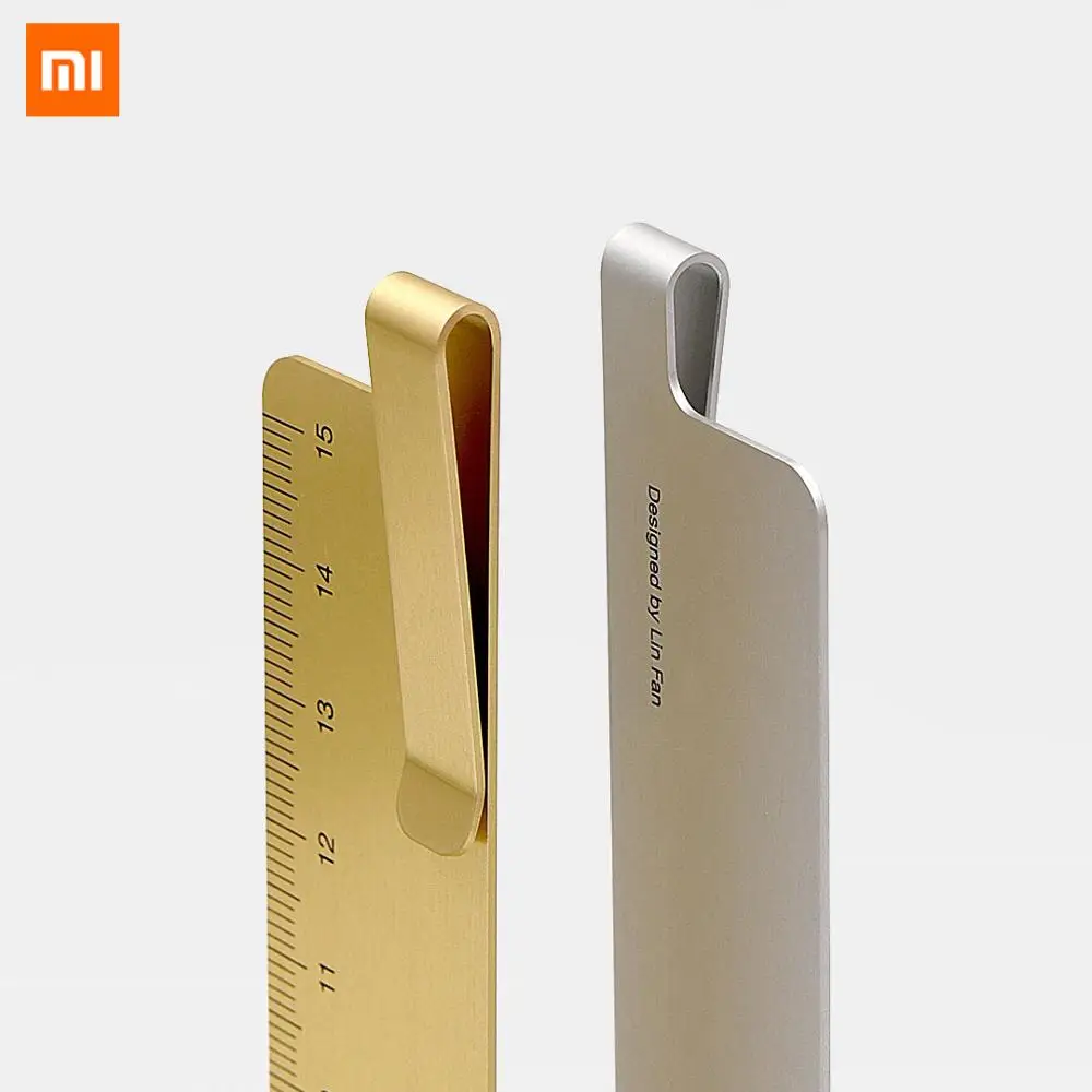 

Xiaomi Mijia RUMA High Quality Status Bookmark Straight Ruler+Bookmark for Home/ School/Office With Package For Smart Home Use