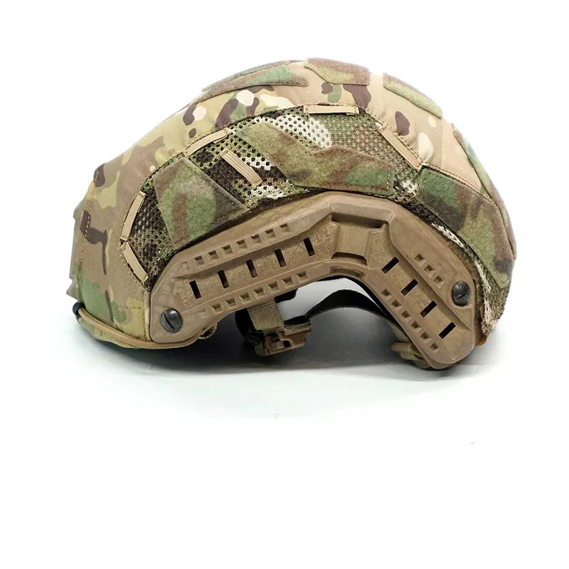 Équipement de chasse tactique camouflage original TOPTACPRO, couvre-casque en tissu camouflage Wendy pour casque Team Wendy