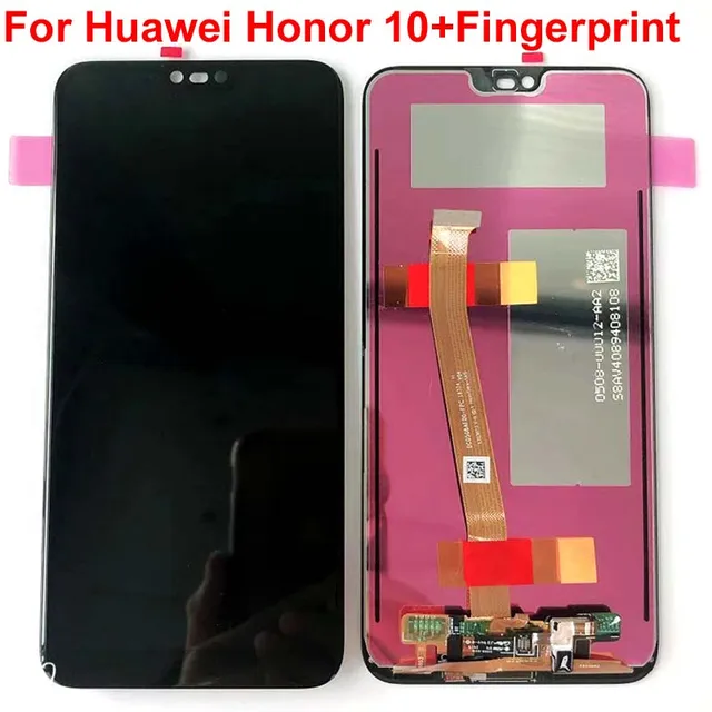 with Fingerprint 5.84'' Original LCD For HUAWEI Honor 10 LCD Display Touch Screen Digitizer For Huawei honor10 COL-L29 COL-AL10 2