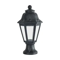 New Italian Design Hexagonal Column Landscape Lamp Outdoor Courtyard Fence Wall Light Villa Corridor Walkway Chapiter Lamp 2