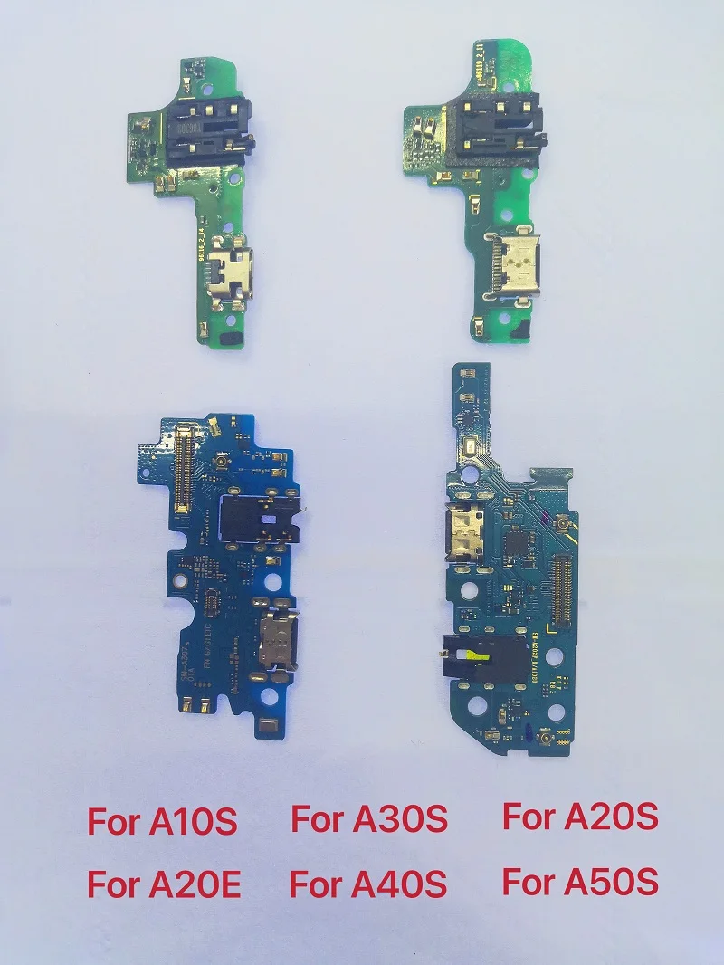 

10Pcs/Lot For Samsung Galaxy A10S A107 A20S A20e A30S A40S A50S A70S USB Charging Dock Flex Cable Charger Port Connector Board