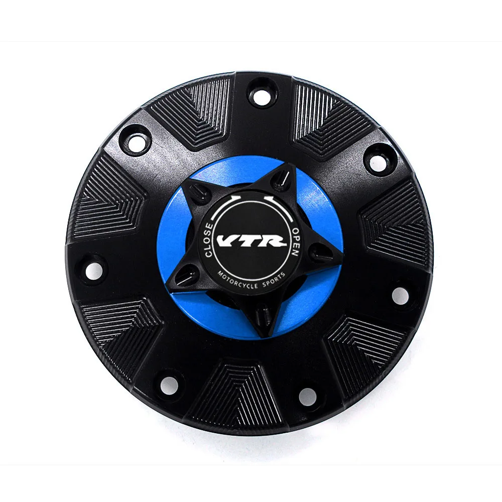 VTR газа топливного бака Кепки для HONDA VTR 1000F VTR1000 F VTR1000F 2001-2005 мотоциклетные Quick Release крышка