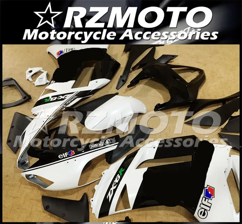 Мотоциклетный обтекатель abs Подходит для Kawasaki ZX6R 636 ZX-6R 2007 2008 корпусные детали пресс-форм Магазин № 0286
