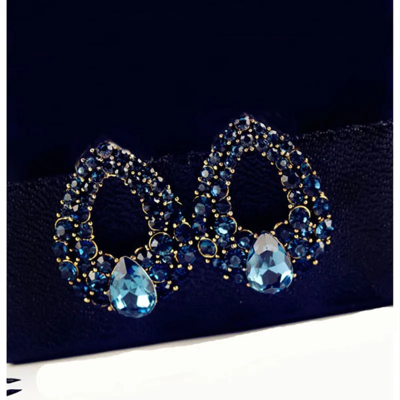 2017 новые южнокорейские роскошные женские серьги фэн-шуй Модные для женщин и