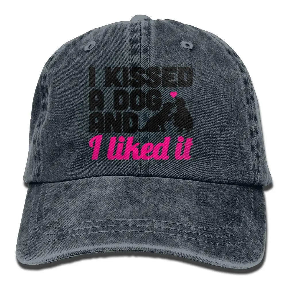 Я поцеловал собачку и мне понравилось это унисекс бейсболка папа шляпа Snapback шляпы