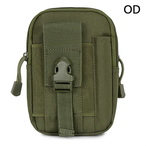 OD Защита плюс тактическая Сумка Molle аксессуар поясная Сумка военный чехол для телефона для пешего туризма скалолазания Бег Путешествия многофункциональная упаковка - Цвет: OD