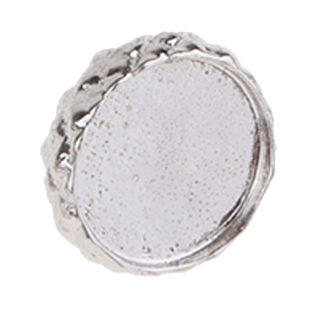 Silicone Jewelry Mold Pendant Mould & Silver Bead End Caps DIY Acorn Charm