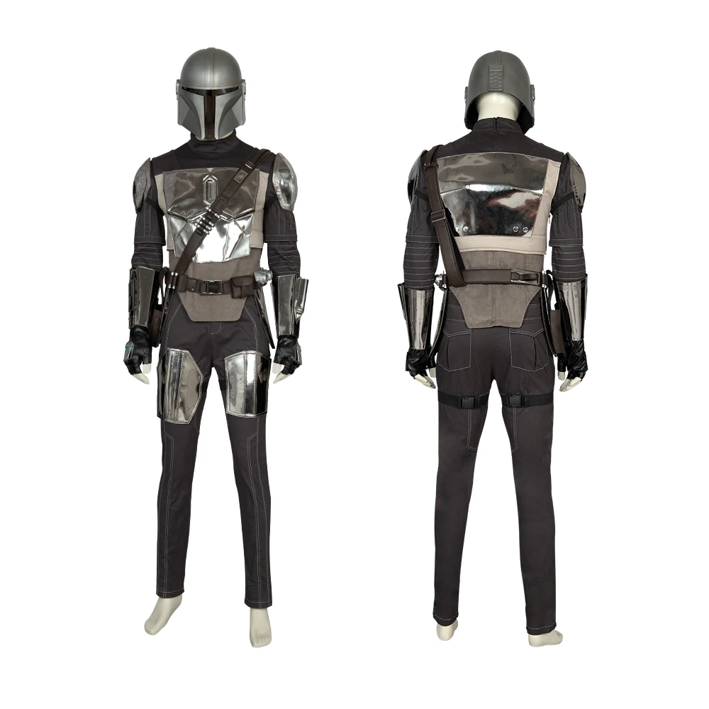 Custom Made Mandalorian Cosplay Costume with Superhero Battle Suit, Helmet & Fancy Outfit for Carnival, Halloween, and Star Wars-themed Events image 4