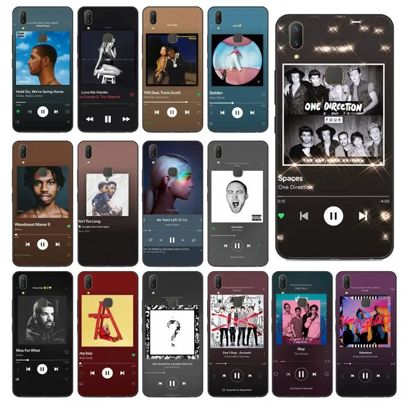 YNDFCNB 5 SOS Дрейк Гарри стили альбом трек чехол для телефона vivo Y91C Y11 17 19 53 81 31 91 Oppo a9