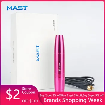 

Mast Powerful RCA Permanent Makeup Rotary Tattoo Gun Machine Pen Eyebrows Lips Tattoo for Cartridge Artist
