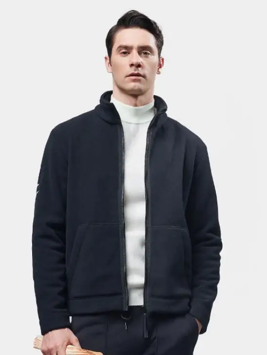 Xiaomi trend warm fleece jacket outdoor fleece trend jacket sports hiking camping ski walking remote control jacket smart