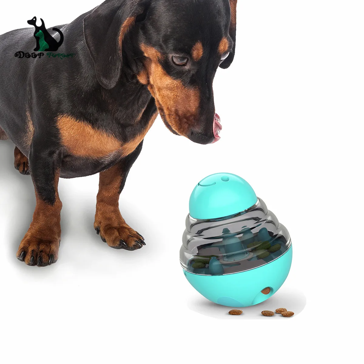 

New Tumbler Dog Feeding Toys Dog Treats Ball Adjustable Leaky Holes Training Toy Feeder Interactive Toys Fancy Toy DT-010