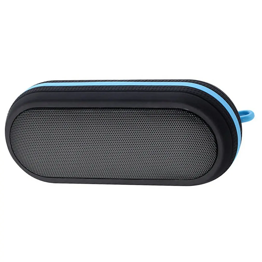 Bluetooth Wireless Speaker Bass Desktop Music Player Black Waterproof Support TF Card Stereo Anti-fall Sound Outdoor Speaker