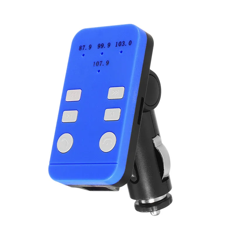 Автомобильный fm-передатчик bluetooth свет FM модулятор Hands-free автомобильный комплект mp3-плеер Поддержка TF карта с USB Автомобильное зарядное устройство