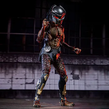 

AVP Predator Joint move doll movie Person Model Decoration figure Toys gift computer table decorate