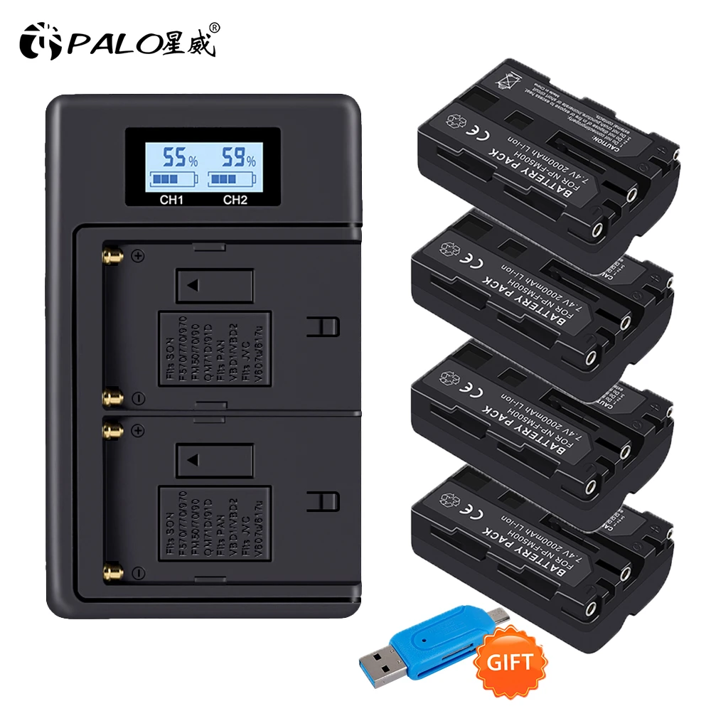 Npfm500h Np Fm500h Npfm500h Camera Battery For Sony A57 A58 A65 A77