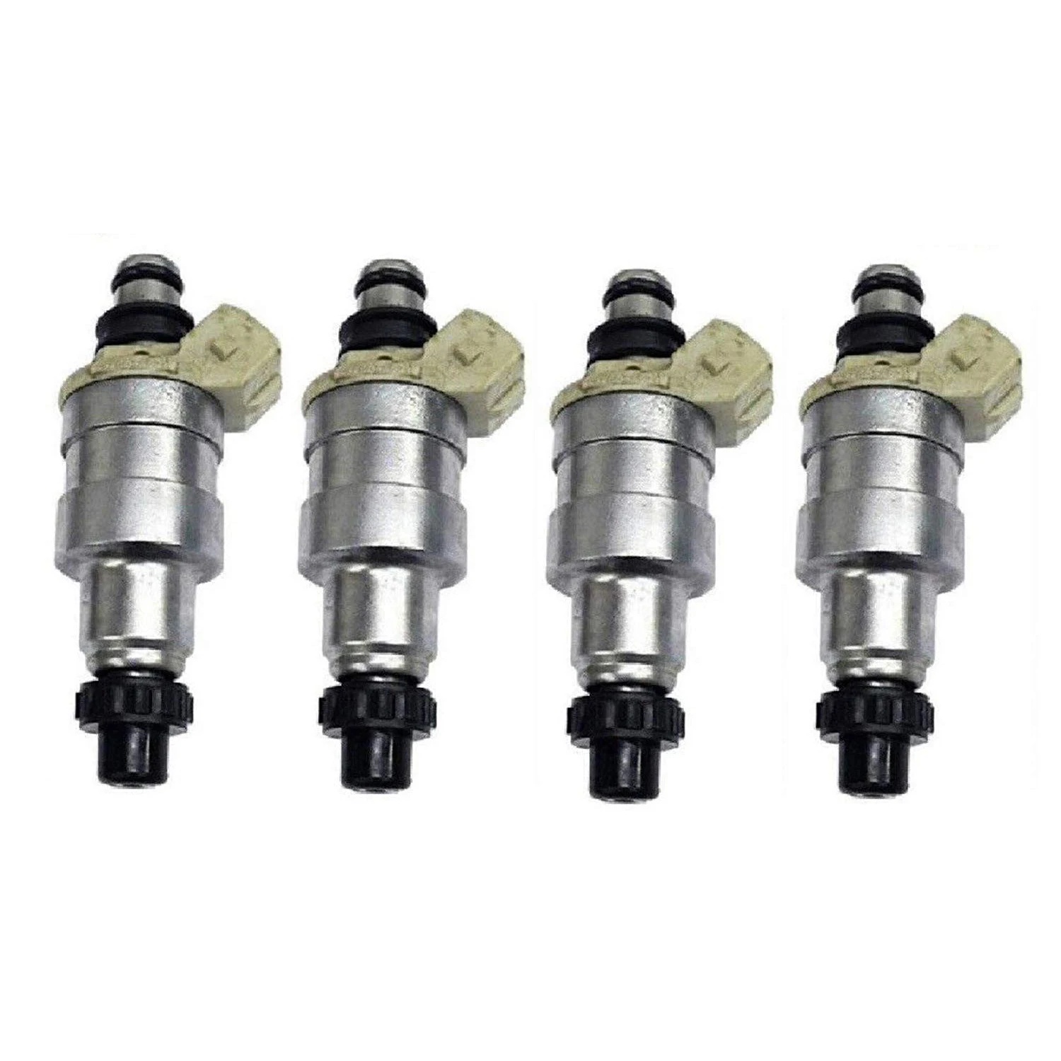 

Set Of 4 Fuel Injector Nozzles For 1979 - 1987 Toyota 1.8L 2.0L 2.2L 2.4L 2.6L 2.8L L4 L6 23250-45011