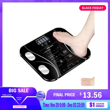 

Smart Body Fat Scale LCD Digital Wireless Phone Receive BMI Weight Monitor Health Analyzer Fitness Lose Weight Tools Scales