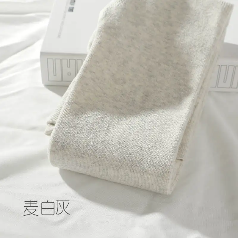 gray white Harajuku стильные леггинсы женские осенние длинные штаны супер эластичные тонкие леггинсы с высокой талией женские хлопковые обтягивающие леггинсы Femme C5977 - Цвет: gray white