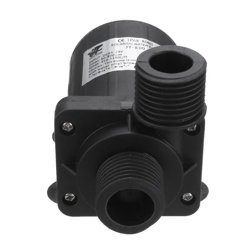 DC 12 V-24 V 1000L/ч горячей воды циркуляционный насос Солнечный водяной насос бесщеточный мотор 5,5 м IP68