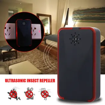 

Insect Pests Mosquito Square Ultrasonic Mosquito Dispeller Mouse Expeller Effective Killer Ultrasound Repeller