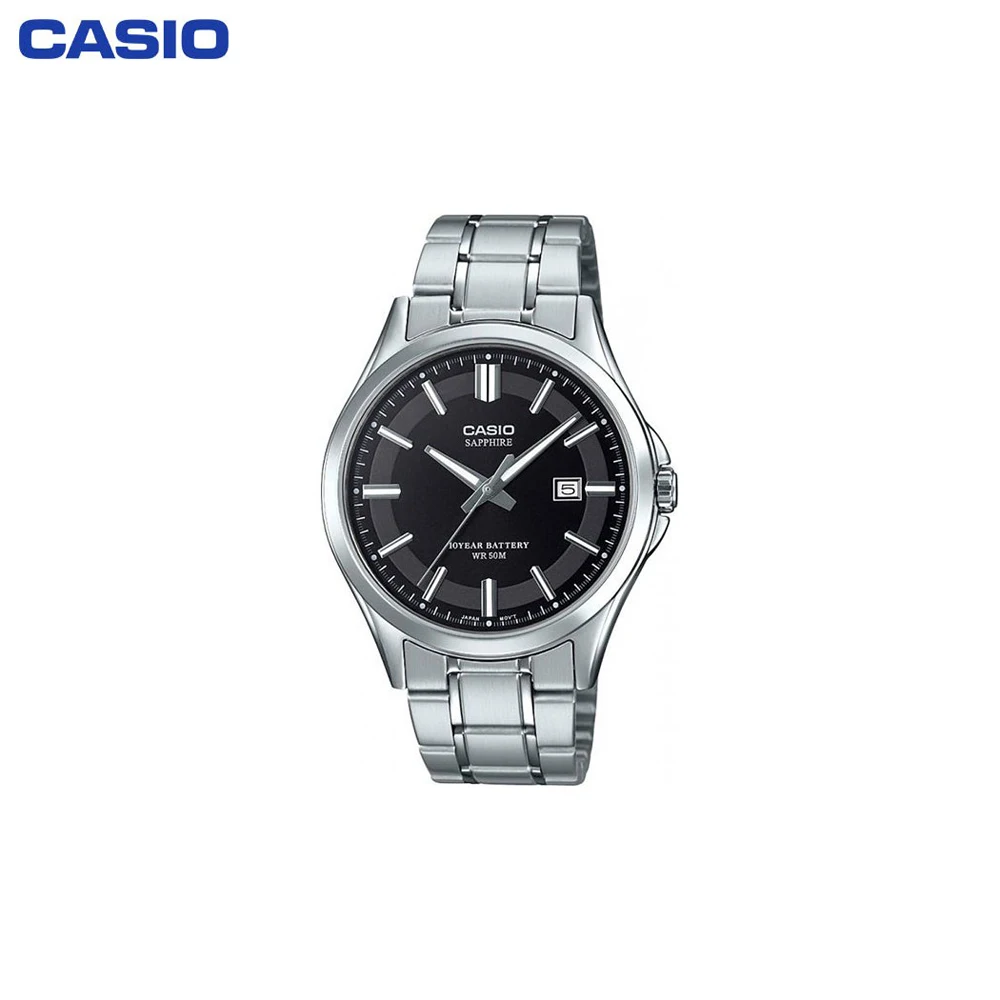 Наручные часы Casio MTS-100D-1AVEF мужские кварцевые на браслете |