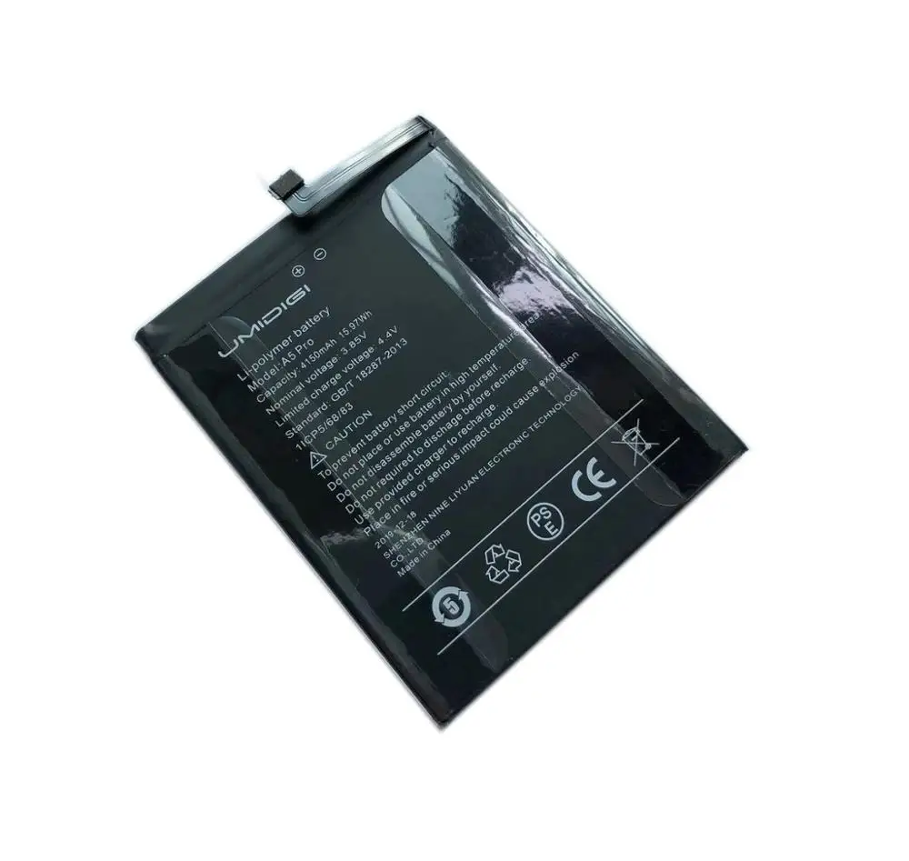 Roson for UMIDIGI A5 Pro Battery 4150mAh 100% New Replacement Parts Phone Accessory Accumulators With Tools