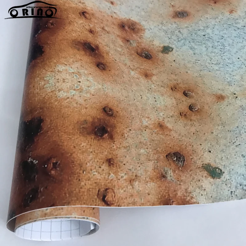 Rusty Car Sticker Wrap Foil-2