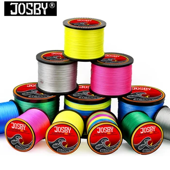 

JOSBY Pesca Carp Braided Fishing Line Peche Pe Accessories Everything For Fly Cord Monofilament 4 Strand 8 Strand 150M 300M