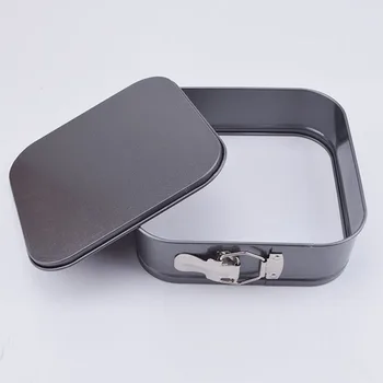 

3Pcs/Set Square Shape Cake Tins Mold Non Stick Baking Bake Trays Pan