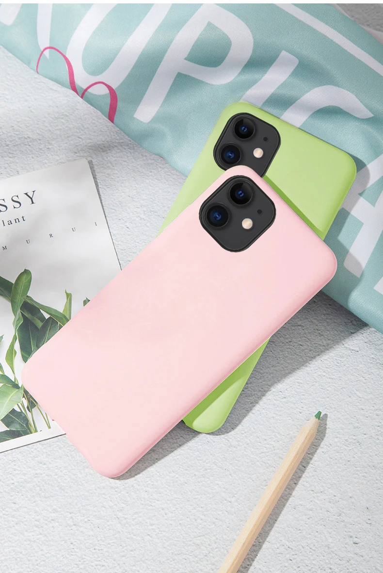 Роскошный тонкий мягкий чехол для Xiao mi 9 Pro Lite mi 8 SE mi CC9E A3 9T Red mi K20 8A 8 7A 7 Note 7 8 жидкий силиконовый чехол