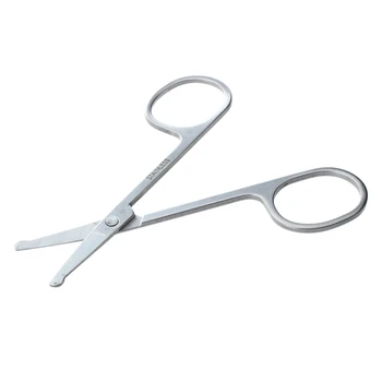 

Safety Nose Vibrissa Nostril Ear Facial Hair Scissors-ABVP