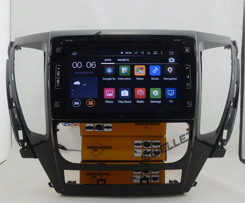 Восьмиядерный Android 9,0 автомобильный DVD gps Радио Навигация для Mitsubishi Pajero Sport Montero Sport- с авто A/C только