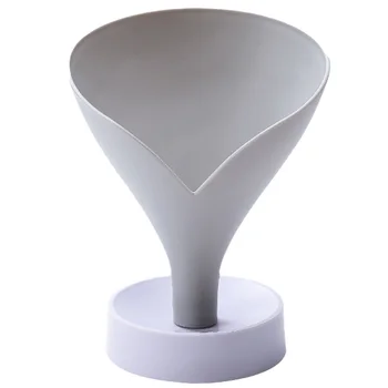 

1pc Plastic Modern Creative Durable Funnel Shape Chopsticks Holder for Living Room Hotel Kitchen