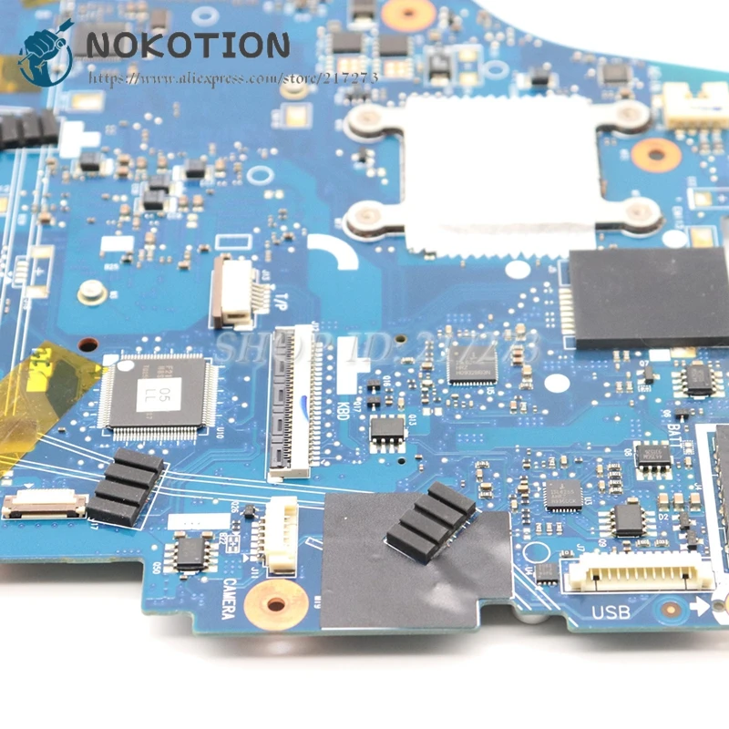 NOKOTION BA92-05738A BA92-05738B BA41-01060A BA41-01061A для samsung NP-R522 R522 Материнская плата ноутбука PM45 DDR2 Процессор