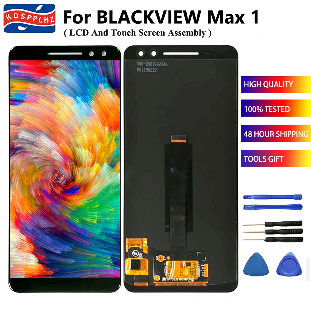6 01 &quotдля Blackview MAX 1 Max1 ЖК дисплей кодирующий преобразователь сенсорного экрана в