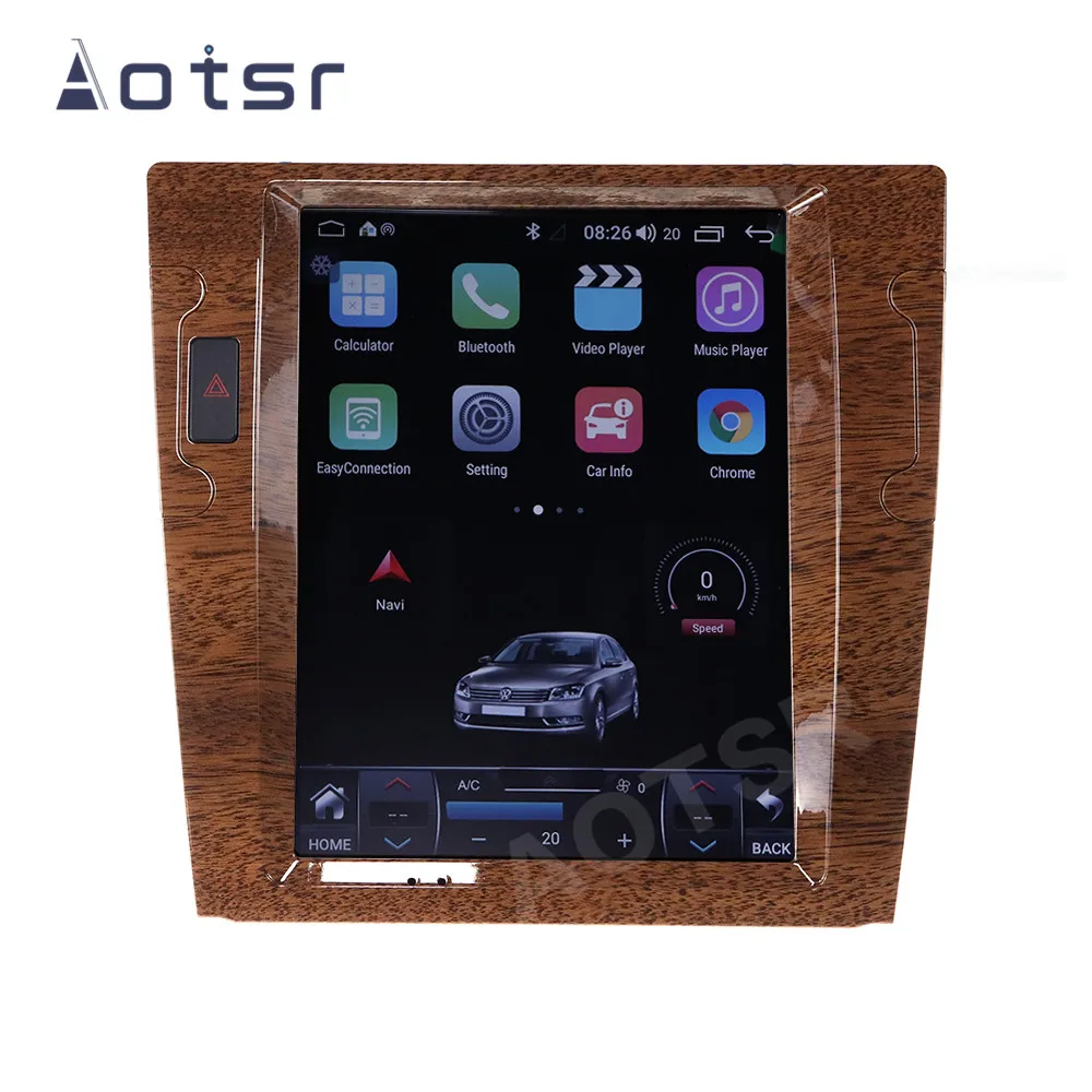 

AOTSR Tesla 2 Din Android 9 Car Radio For Volkswagen Phaeton GPS Navigation Multimedia DSP Player CarPlay 12.1 inch IPS Unit