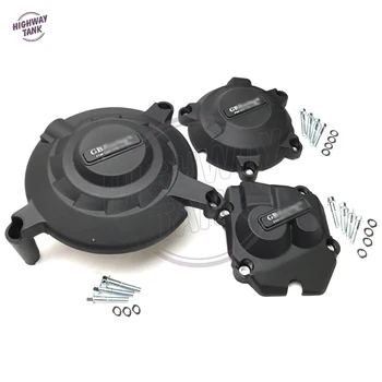 

Black Motorcycle Engine Cover Protector Case for GB Racing for KAWASAKI ZX-10R ZX 10R 2011-2019