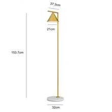 Скандинавское искусство Черное золото Цвет стенд лампа для кабинета lambader