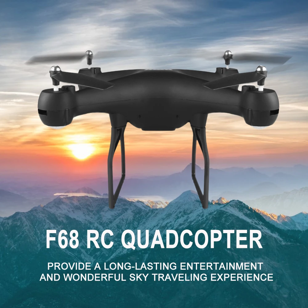 F68 RC 4K Дрон с камерой жеста Фото Видео трек полета 3D флип высота Удержание 25 минут время полета Wifi игрушечный Квадрокоптер