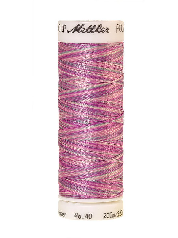 Нить для вышивания мультиколор POLY SHEEN MULTI METTLER, цвет 9912, 200 м